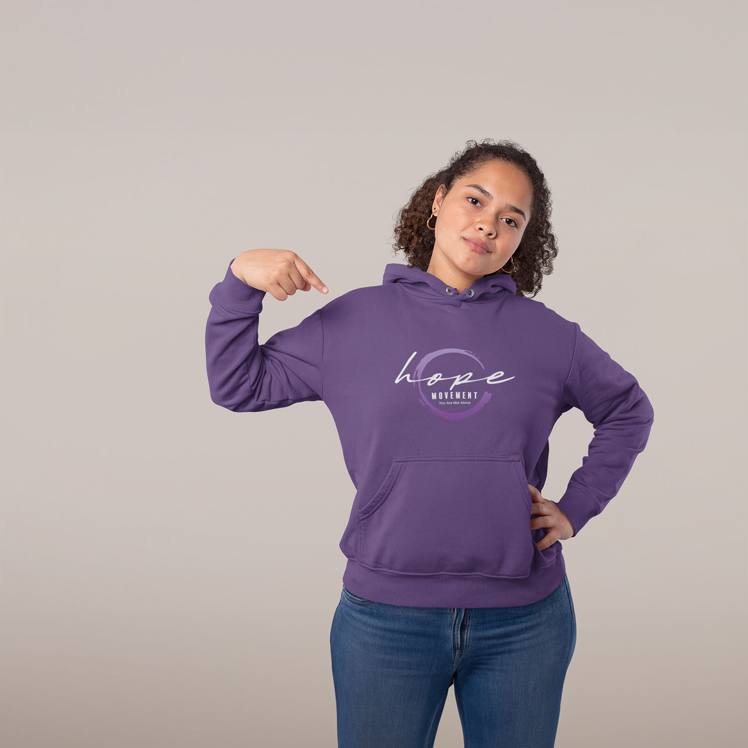 Purple Hoodie